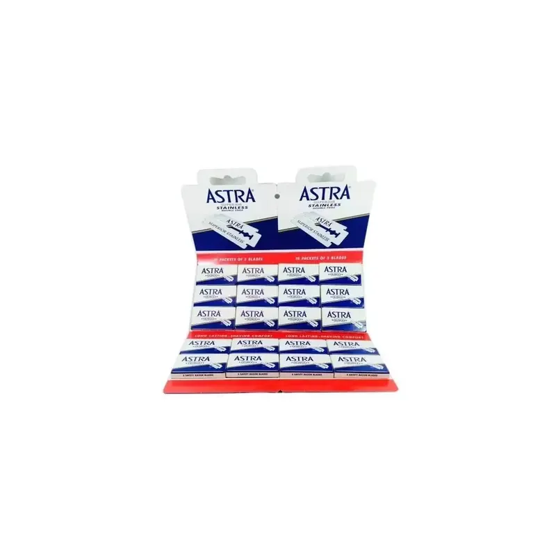 100 Astra Super Inox Double Edge Blades