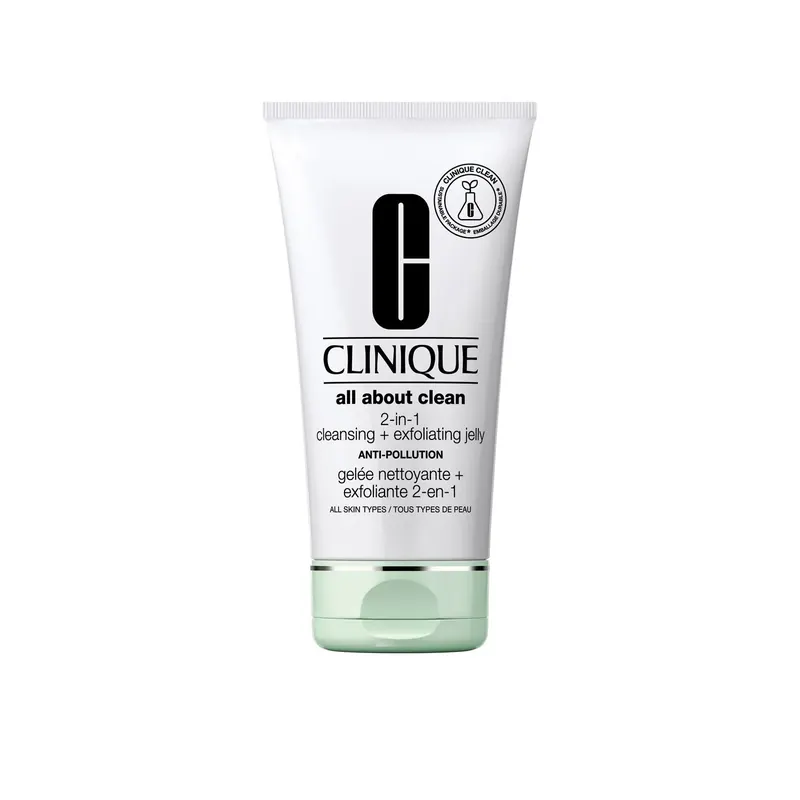 2-in-1 Cleansing + Exfoliating Jelly CLINIQUE | Pinalli