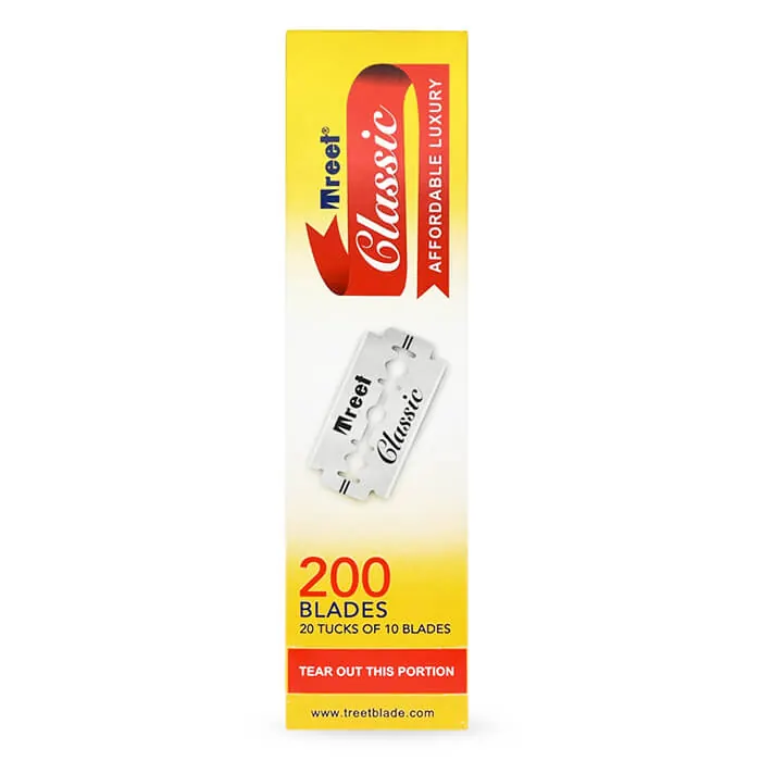 200 lamette da barba Treet Classic