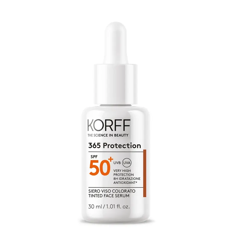 365 Protection SPF50+ Siero Viso Colorato KORFF | Pinalli