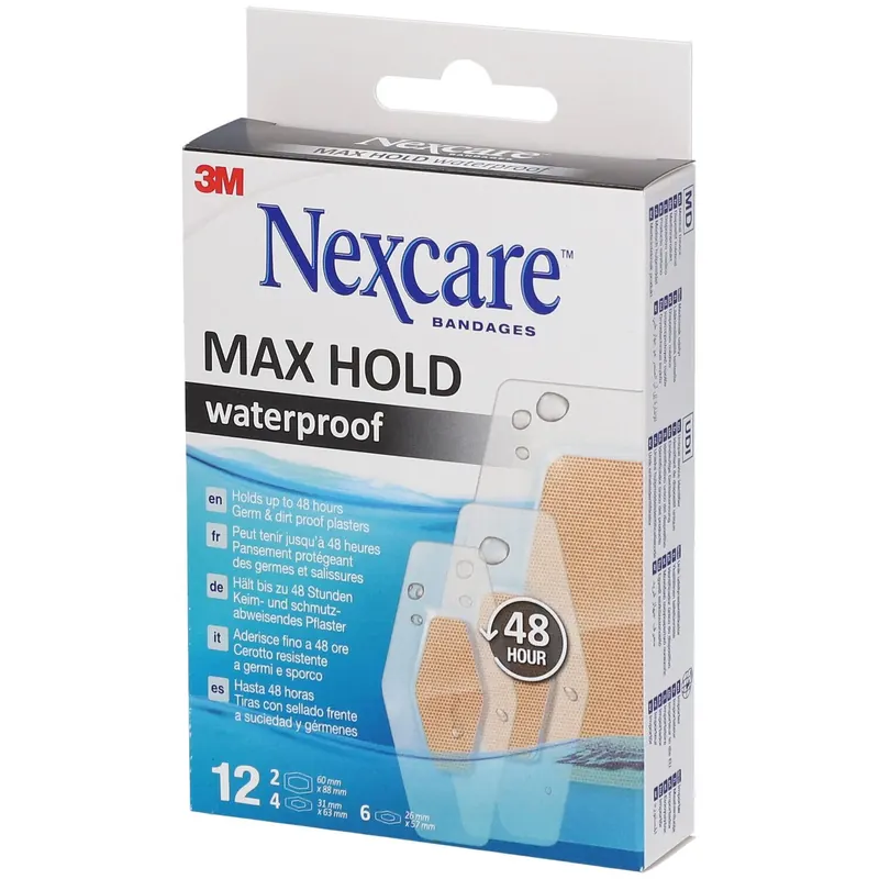 3M Nexcare™ Max Hold Waterproff Cerotti Assortii