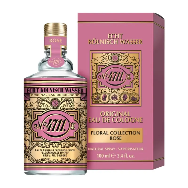 4711 Floral Rose Eau De Cologne Spray 100ml