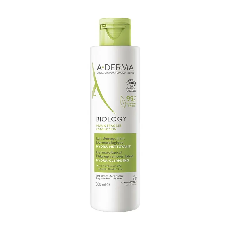 A-DERMA BIOLOGY Latte Struccante Dermatologico Idra-detergente