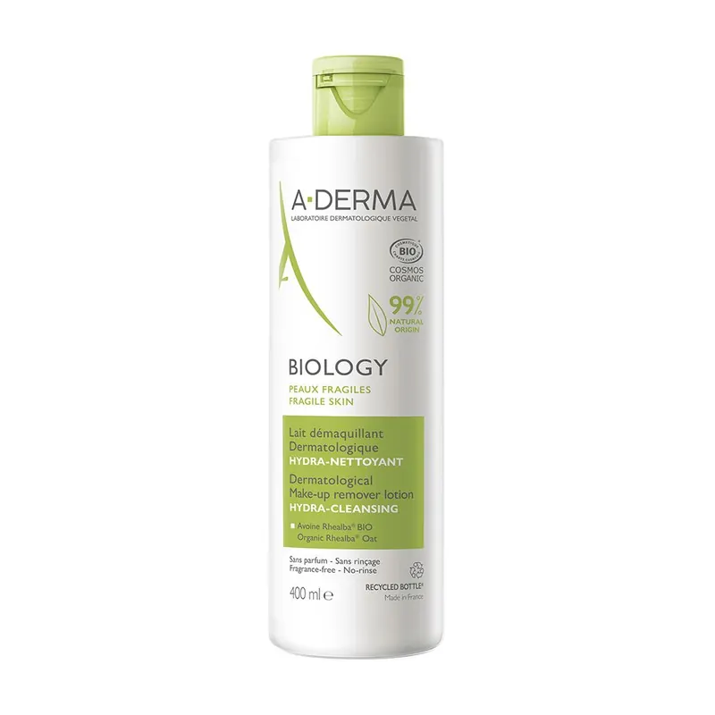 A-DERMA BIOLOGY Latte struccante dermatologico Idra-Detergente