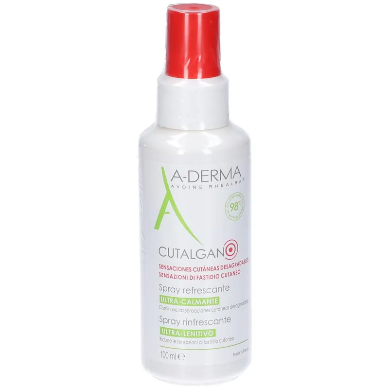 A-Derma Cutalgan Spray Rinfrescante 100ml - Rinfrescante ultra-lenitivo