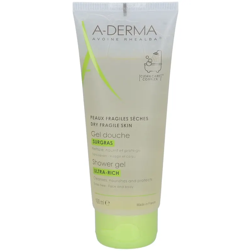 A-DERMA Les Indispensables Gel Doccia Surgras