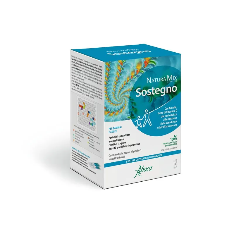 Aboca Natura Mix Advanced Sostegno Bustine Orosolubili