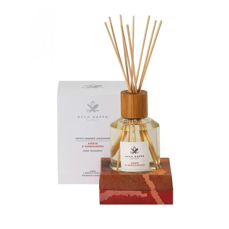Acca Kappa Amber & Sandalwood-HOME DIFFUSER W/STICK 250ML