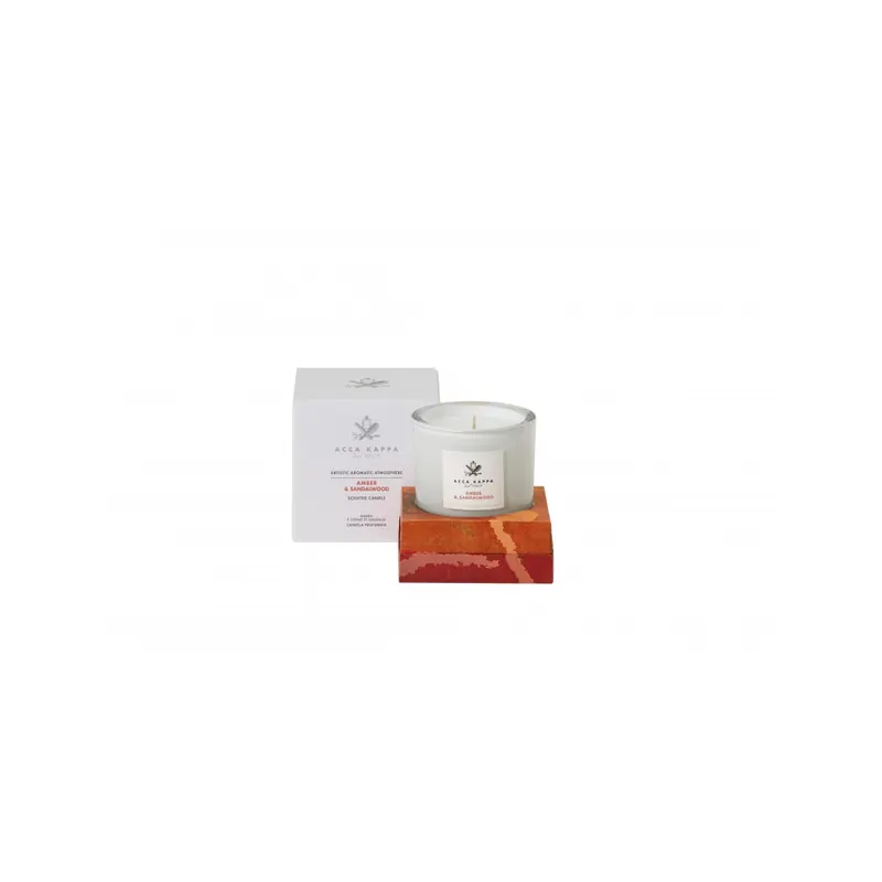Acca Kappa Amber & Sandalwood-SCENTED CANDLE 180 GR