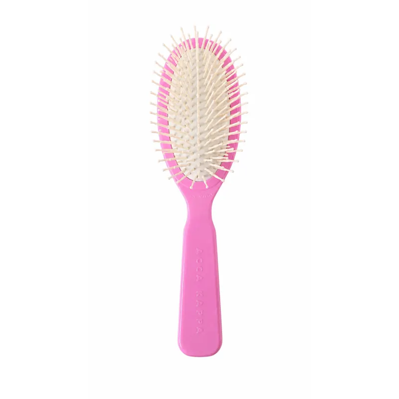 Acca Kappa Moda Pink Oval Brush Pom Pins