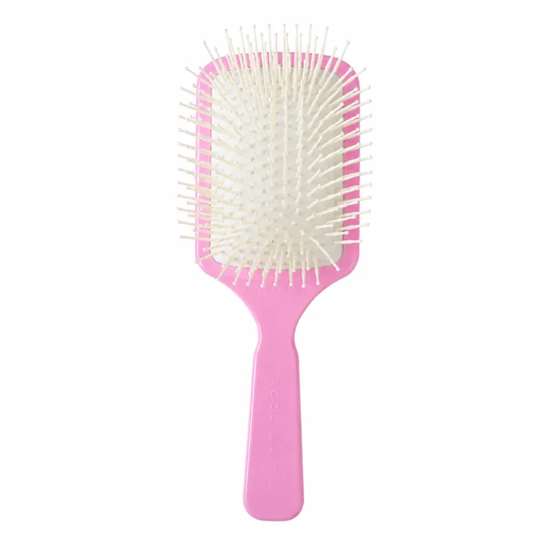 Acca Kappa Moda Pink Paddle Brush Plastic Pom Pins