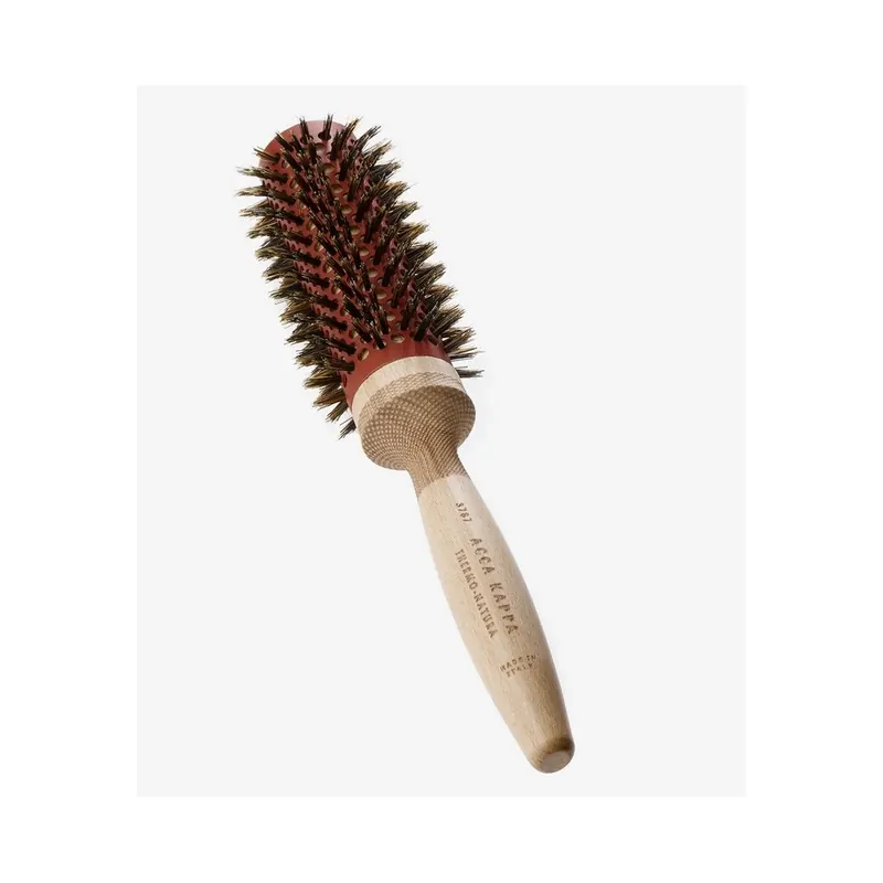Acca Kappa Thermo Natura Brush Beechwood 100% Boar Bristles & Nylon 43Ø