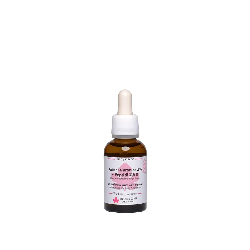 Acido ialuronico 2% + Peptidi 2,5% BIOFFICINA TOSCANA | Pinalli
