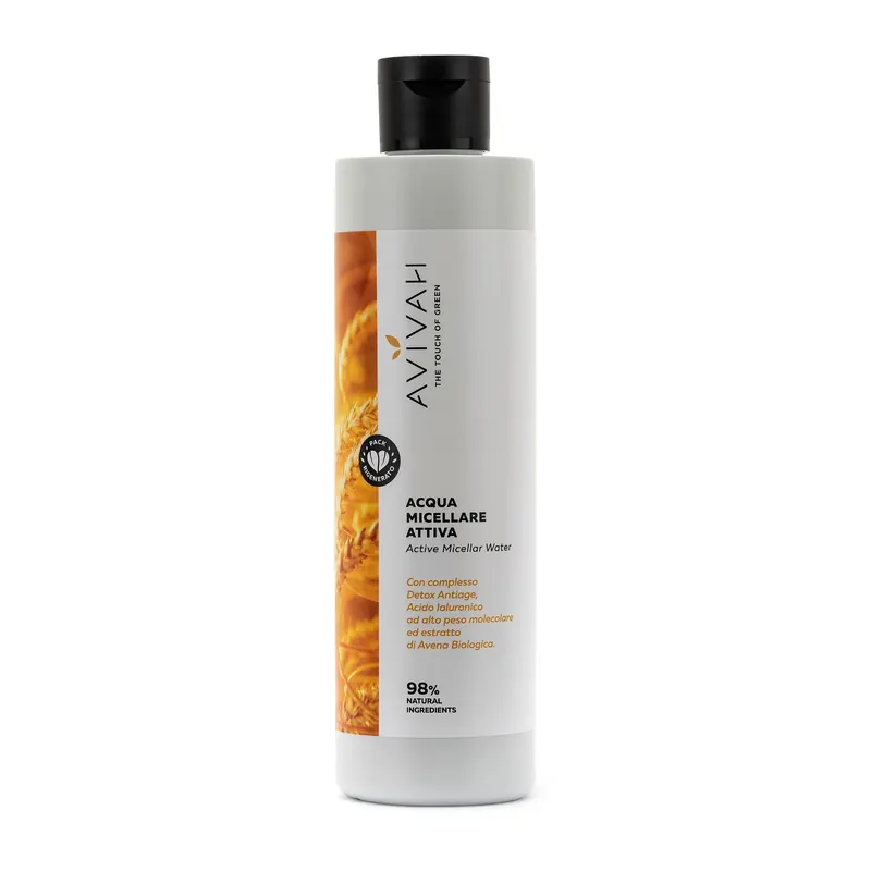 Acqua Micellare Attiva 250ml AVIVAH | Pinalli
