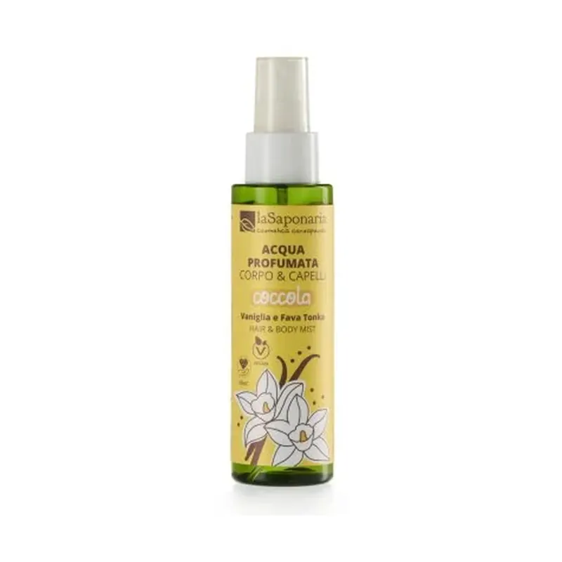 Acqua profumata -Coccola - Vaniglia e fava tonka LA SAPONARIA | Pinalli