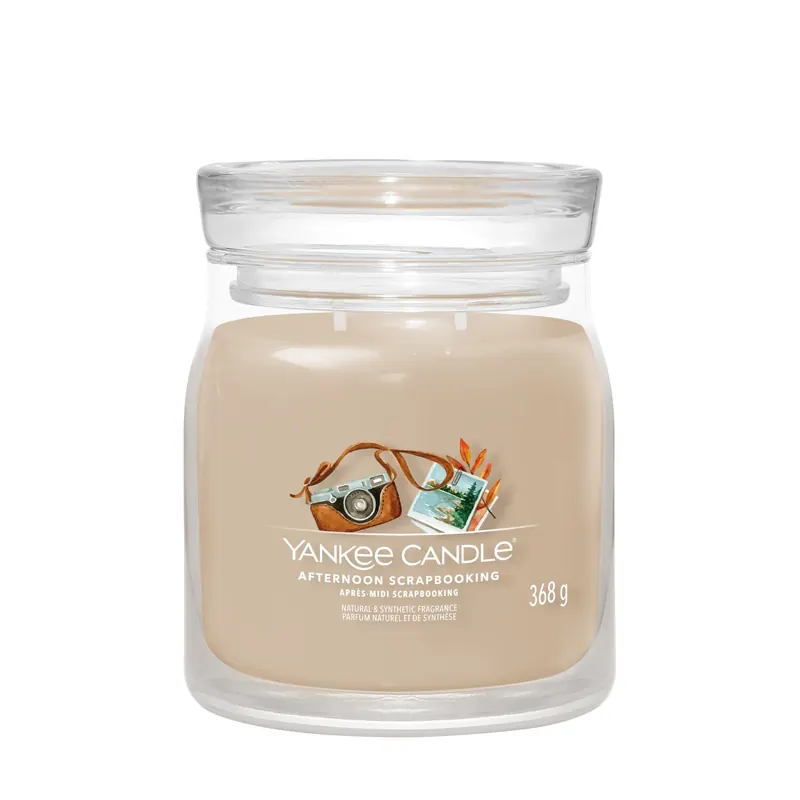 Afternoon Scrapbooking MEDIUM YANKEE CANDLE | Pinalli
