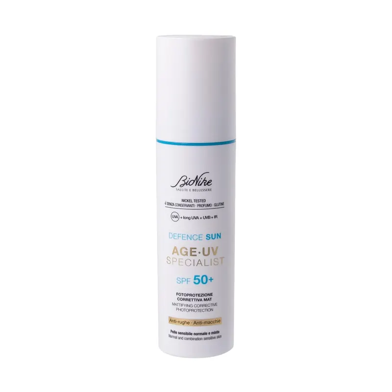 Age UV Specialist SPF50+ Fotoprotezione Correttiva Mat BIONIKE | Pinalli