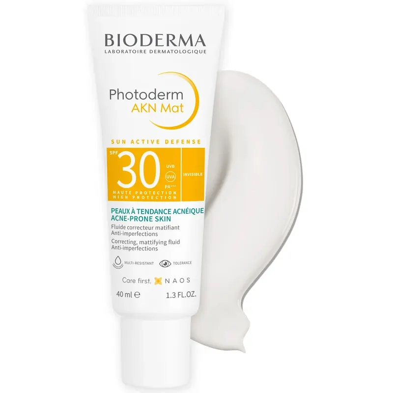 AKN Mat Fluide SPF30 40ml BIODERMA | Pinalli