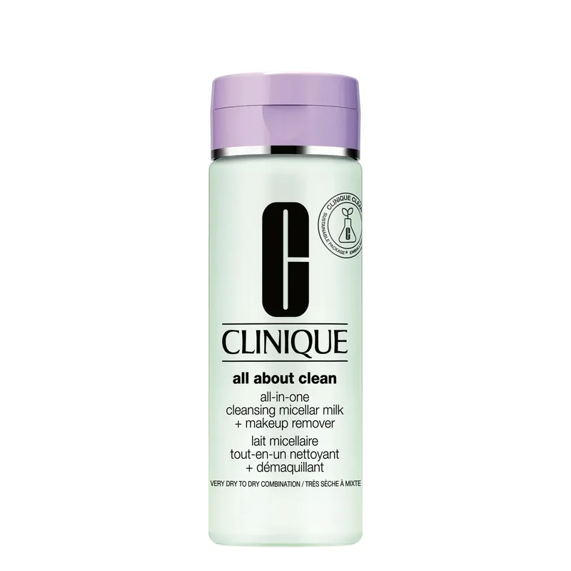 All-in-One Cleansing Micellar Milk + Makeup Remover - Very Dry to Dry Combination CLINIQUE | Pinalli