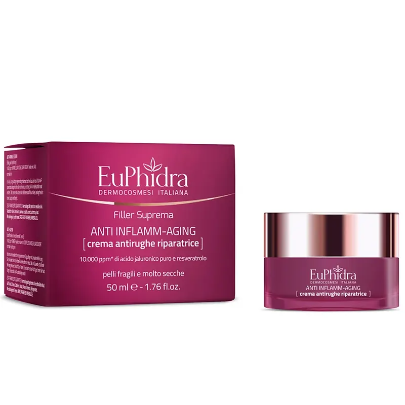 Anti inflamm-aging crema antirughe riparatrice EUPHIDRA | Pinalli