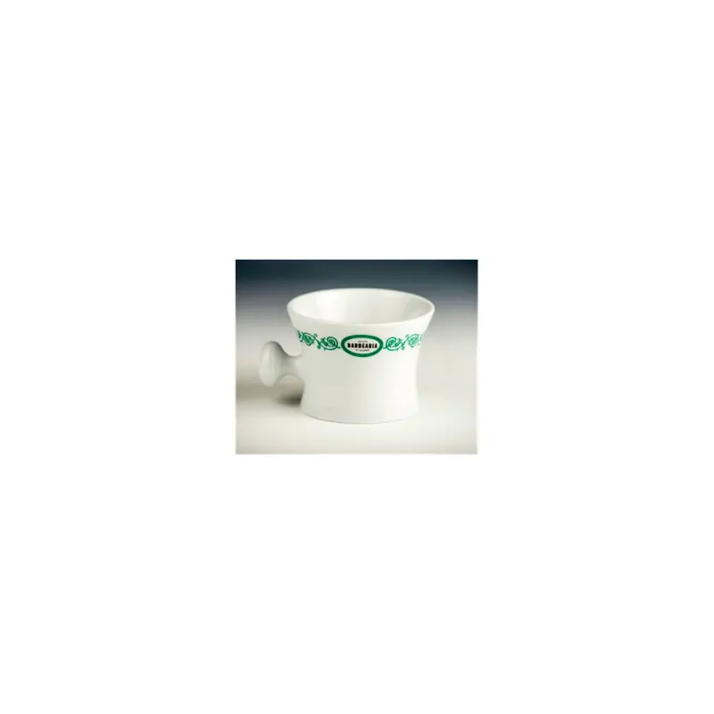 Antiga Barbearia de Bairro Principe Real Porcelain Shaving Mug with Holder white