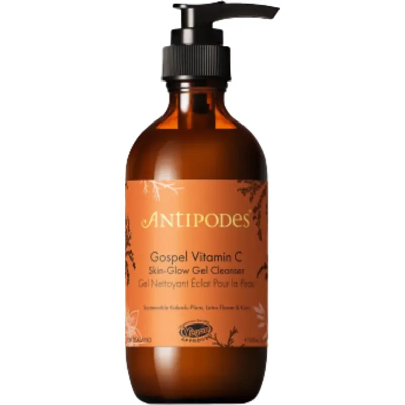 Antipodes Gospel Vitamin C Skin-Glow Gel Cleanser, 200 ml