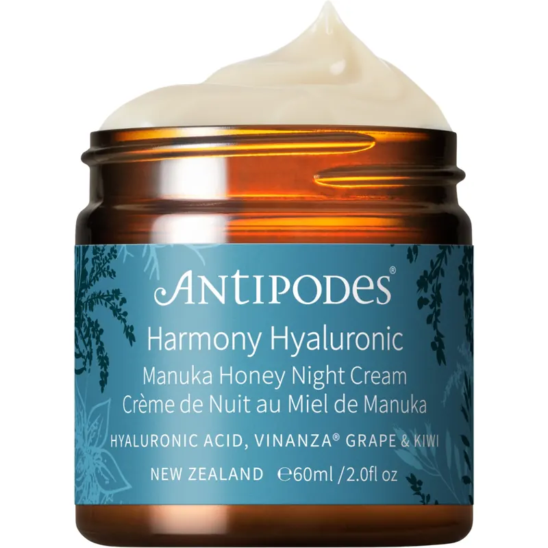 Antipodes Harmony Hyaluronic Manuka Honey Night Cream, 60 ml