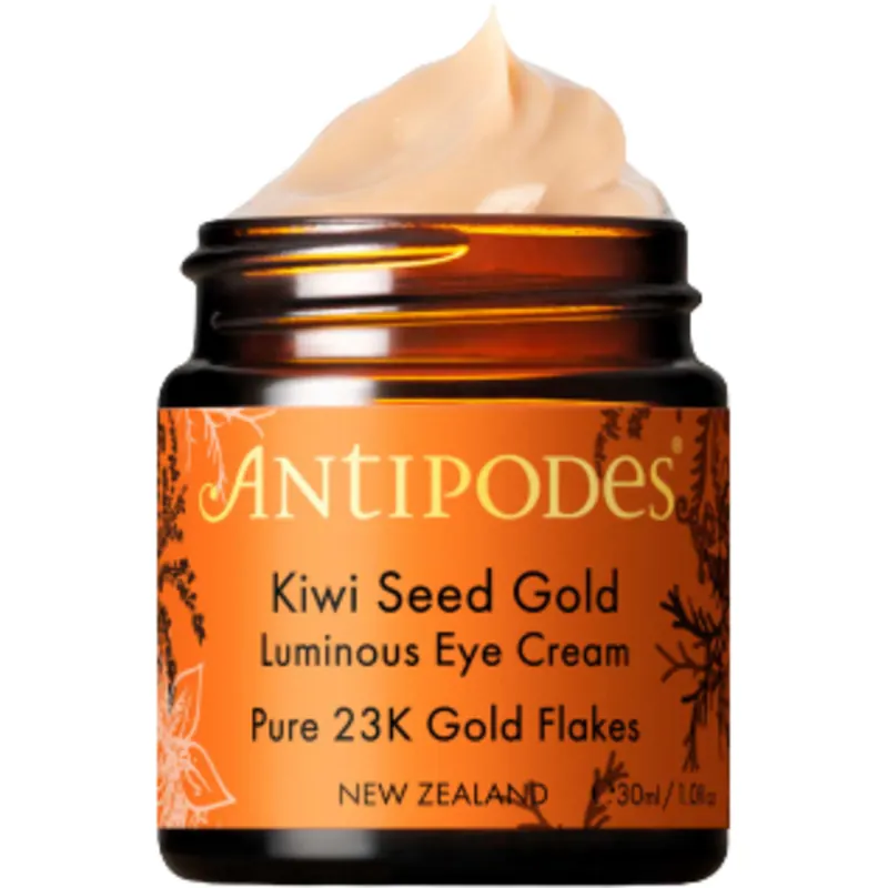 Antipodes Kiwi Seed Gold Luminous Eye Cream, 30 ml