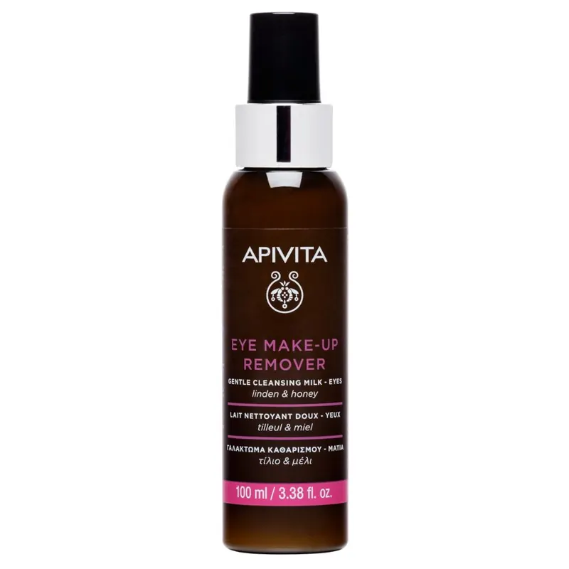 Apivita Latte Detergente Occhi Delicato, Deterge e Rimuove Il Trucco Waterproof, struccante- Risparmia il 10% con il codice: apivita0926
