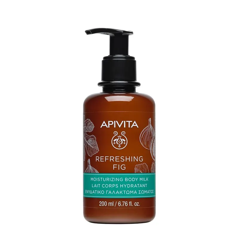 Apivita ReFreshing Fig Latte corpo idratante con Fico, Propoli per pelle normale