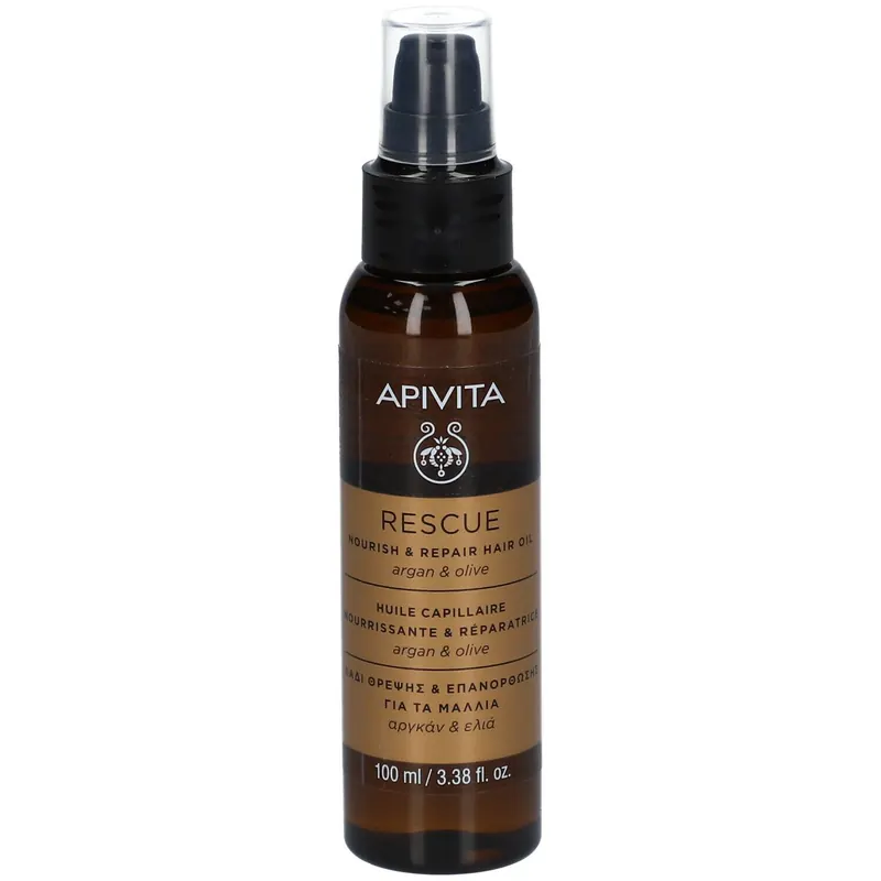 APIVITA RESCUE Olio Protettivo Capelli