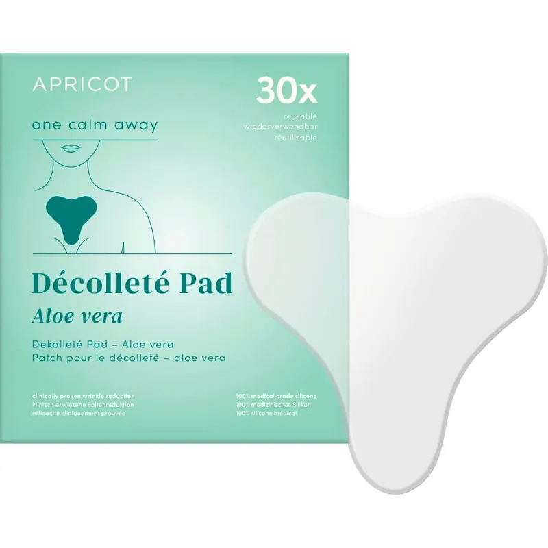 APRICOT Beauty Pad Riutilizzabile Décolleté Aloe Vera - “one calm away”