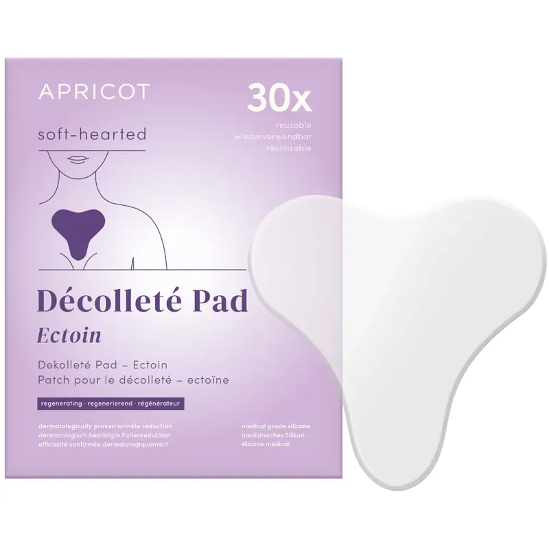 APRICOT Beauty Pad Riutilizzabile Décolleté Ectoin - “soft‑hearted”