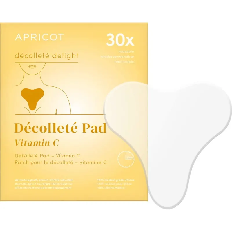 APRICOT Beauty Pad Riutilizzabile Décolleté Vitamina C - "dekolleté delight"
