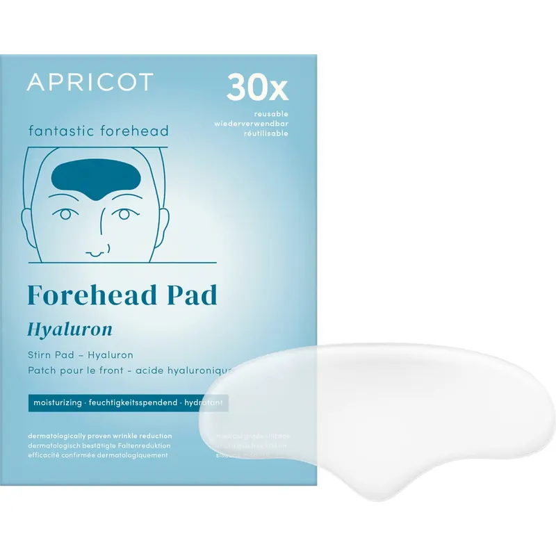 APRICOT Beauty Pad Riutilizzabile Fronte Acido Ialuronico - "fantastic forehead"