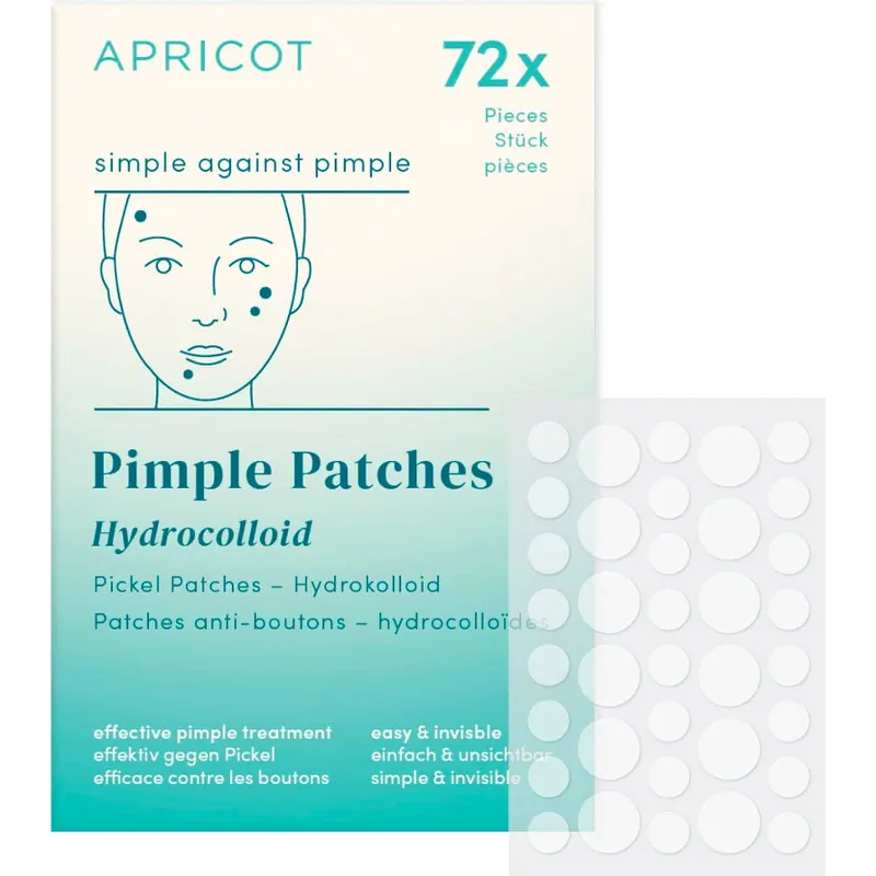 APRICOT Beauty Patch Anti‑Brufoli - “simple against pimple”, 72 pezzi
