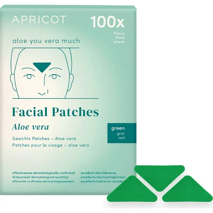 APRICOT Beauty Patch Viso Aloe Vera - “aloe you vera much”, 100 pezzi