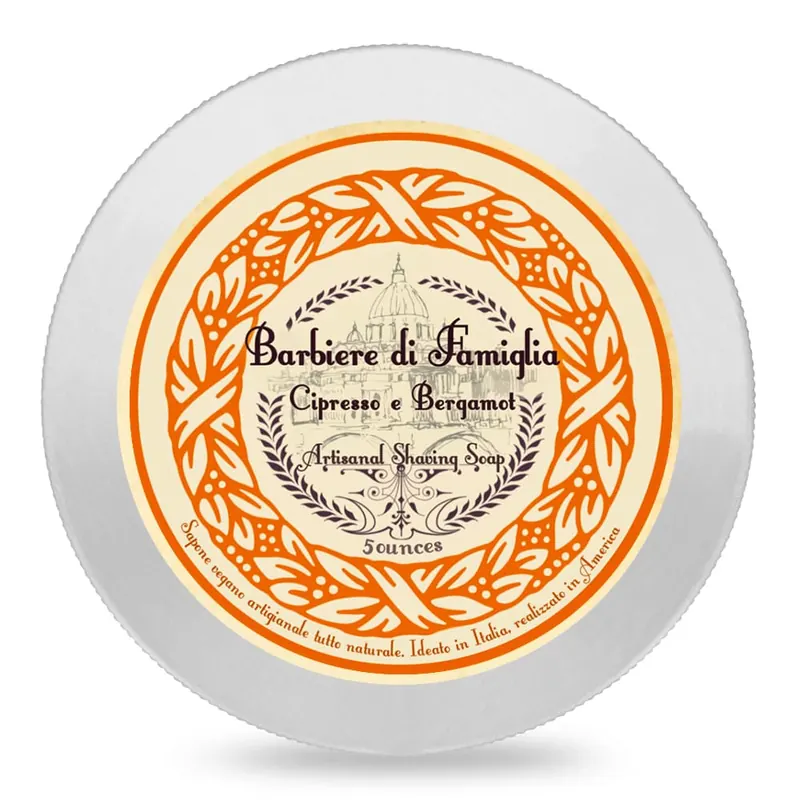 Ariana & Evans Barbiere di famiglia Cipresso e Bergamot – Sapone da barba 148 ml