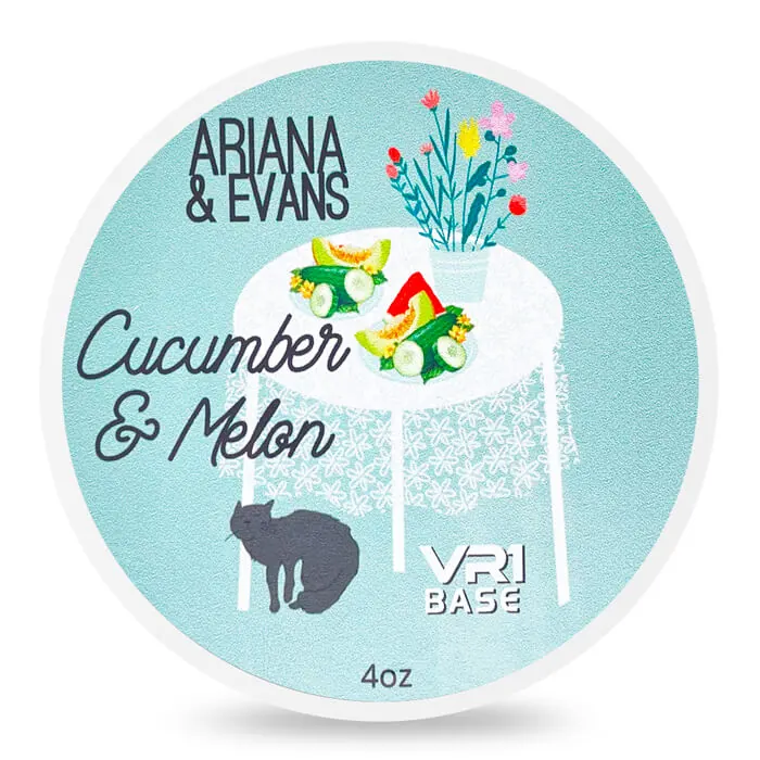 Ariana & Evans Cucumber e Melon VR1 – Sapone da barba 118 ml