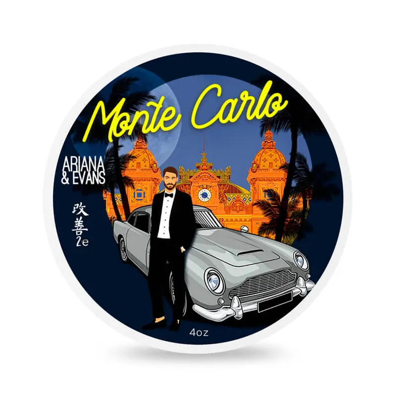 Ariana & Evans Monte Carlo K2E Shaving Soap 118ml