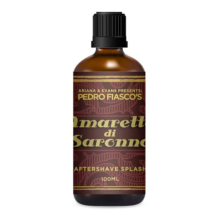 Ariana & Evans Pedro Fiasco’s Amaretto di Saronno – Dopobarba 100 ml