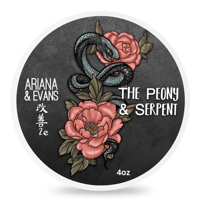 Ariana & Evans The Serpent e Peony K2E – Sapone da barba 118 ml
