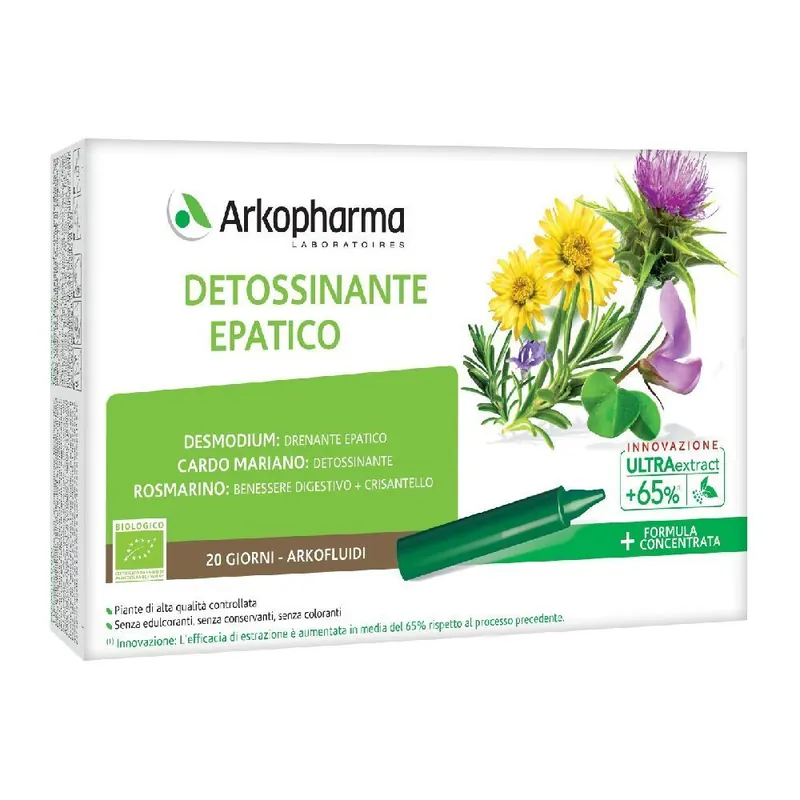 Arkopharma ARKOFLUIDI Detossinante Epatico