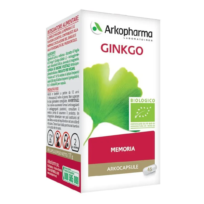 Arkopharma Ginkgo Memoria