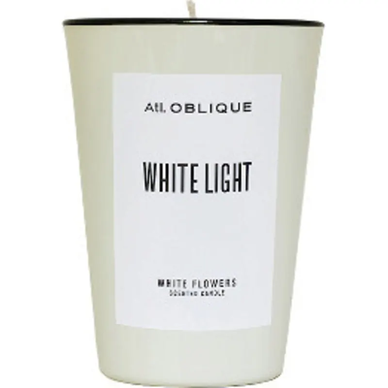 Atelier Oblique White Light - Candela Profumata, 195 g