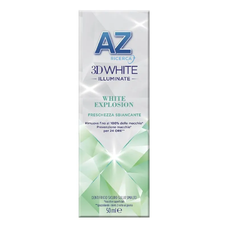 AZ Dentifricio 3DWhite Illuminate White Explosion