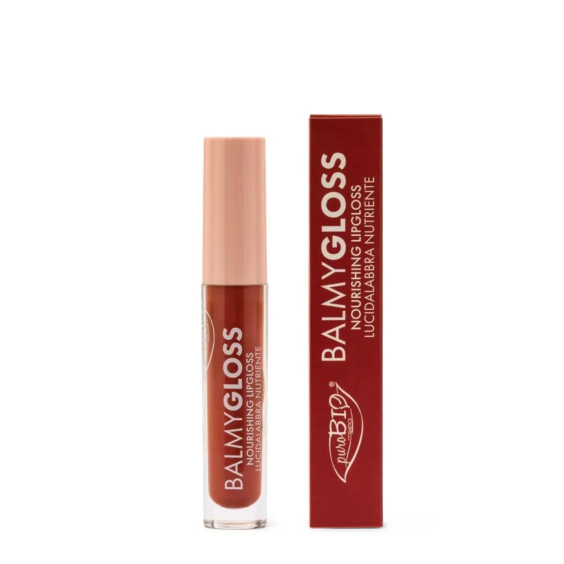 Balmy Gloss 02 - Nude Caldo Brillante PUROBIO | Pinalli