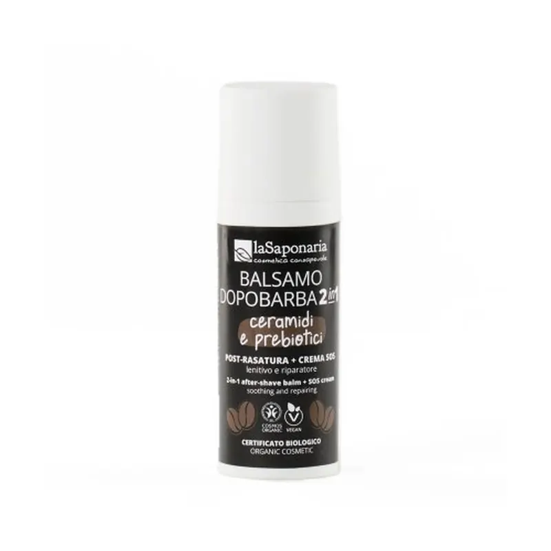 Balsamo dopobarba + crema sos - ceramidi e prebiotici LA SAPONARIA | Pinalli