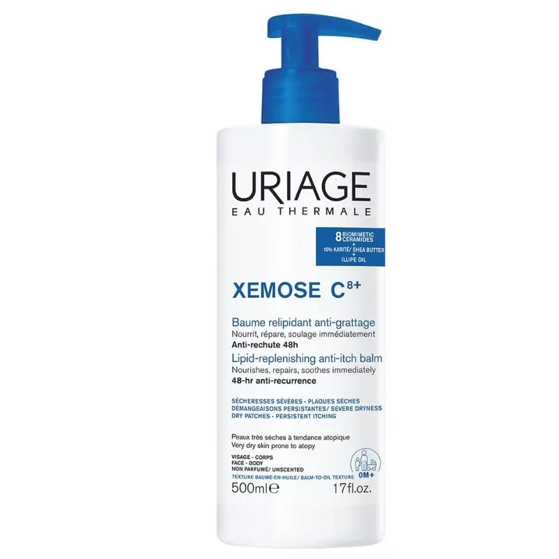 Balsamo-olio lenitivo anti-prurito 500ml URIAGE | Pinalli