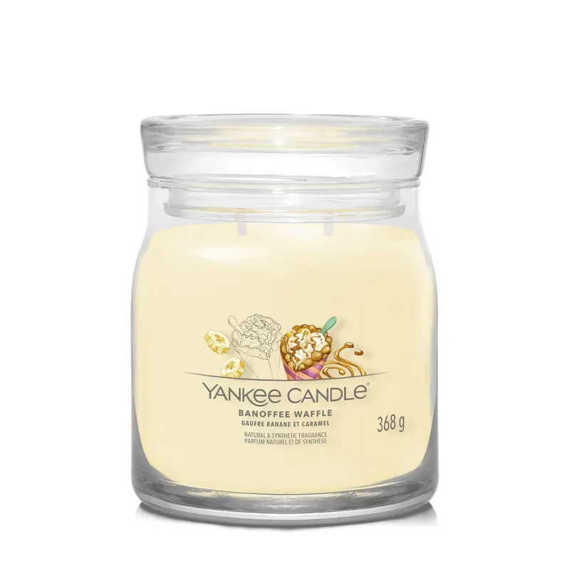 Banoffee Waffle MEDIUM YANKEE CANDLE | Pinalli